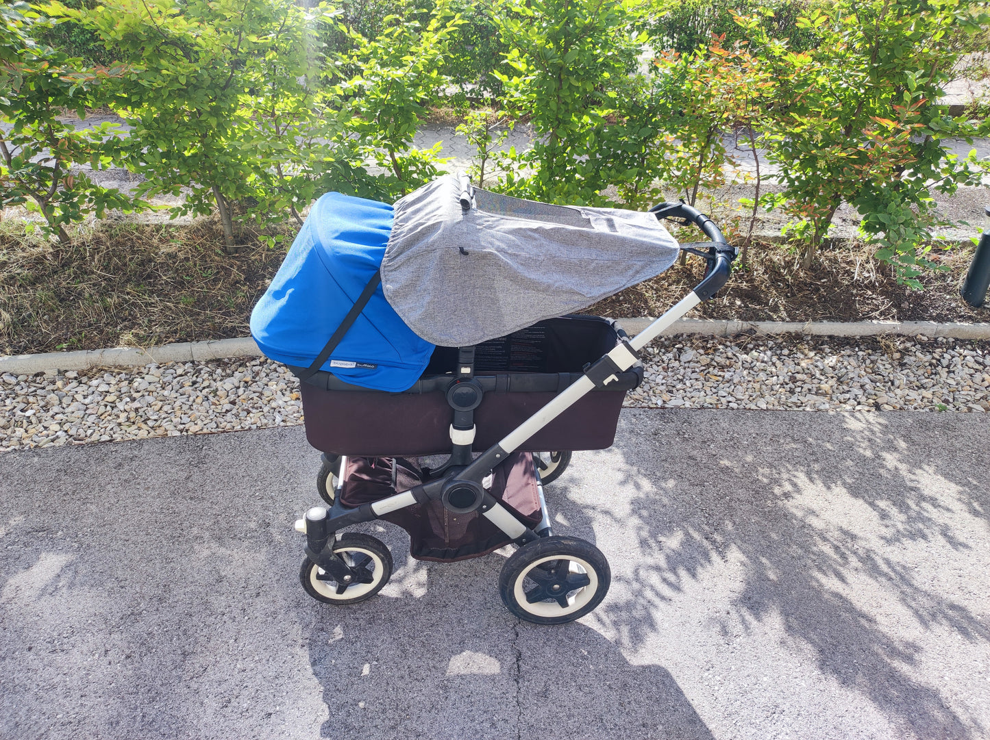 Sonnenschutz-Segel für Kinderwagen UPF 50+