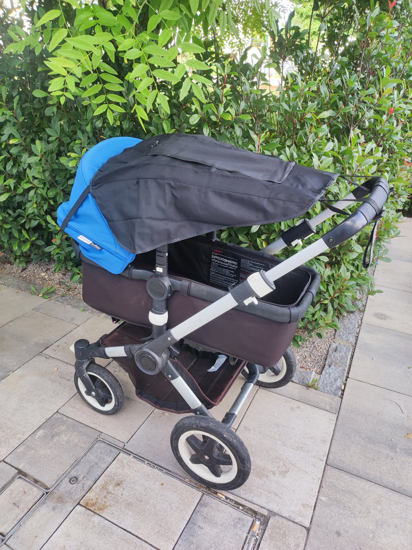Sonnenschutz-Segel für Kinderwagen UPF 50+