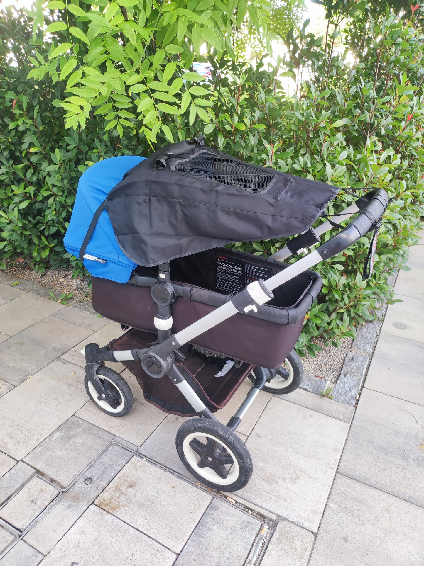 Sonnenschutz-Segel für Kinderwagen UPF 50+